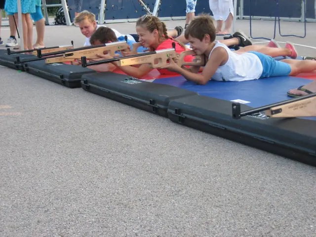 Enfants sur tapis