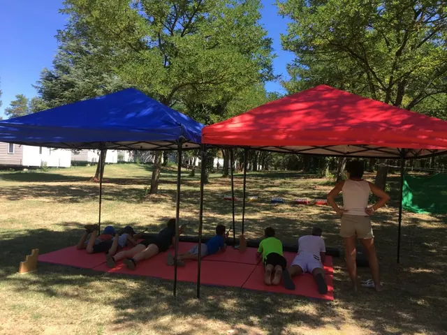 Tentes et cibles